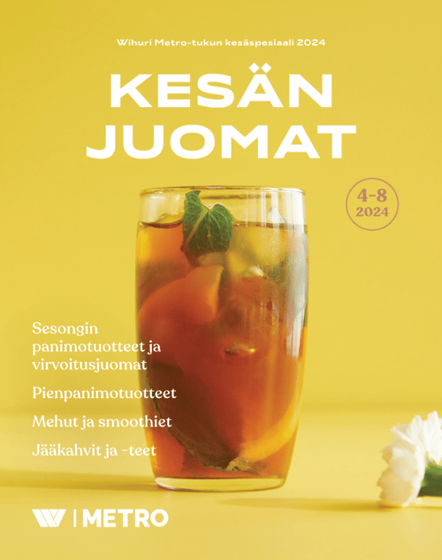 Kesän juomat kansi